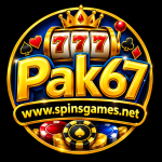 PAK67 Game logo with 777